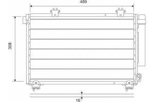Valeo Συμπυκνωτής, σύστ. Κλιματισμού - 814307