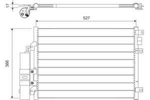 Valeo Συμπυκνωτής, σύστ. Κλιματισμού - 817428