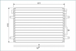 Valeo Συμπυκνωτής, σύστ. Κλιματισμού - 817741