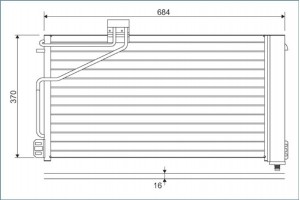 Valeo Συμπυκνωτής, σύστ. Κλιματισμού - 817848