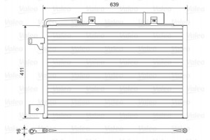 Valeo Συμπυκνωτής, σύστ. Κλιματισμού - 814376