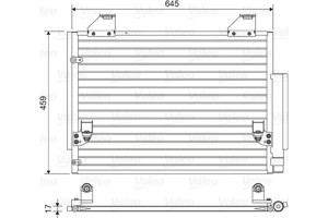 Valeo Συμπυκνωτής, σύστ. Κλιματισμού - 814457