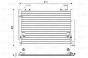 Valeo Συμπυκνωτής, σύστ. Κλιματισμού - 814457