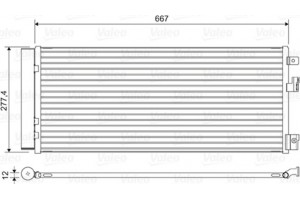 Valeo Συμπυκνωτής, σύστ. Κλιματισμού - 822574