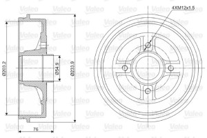 Valeo Ταμπούρο - 237003