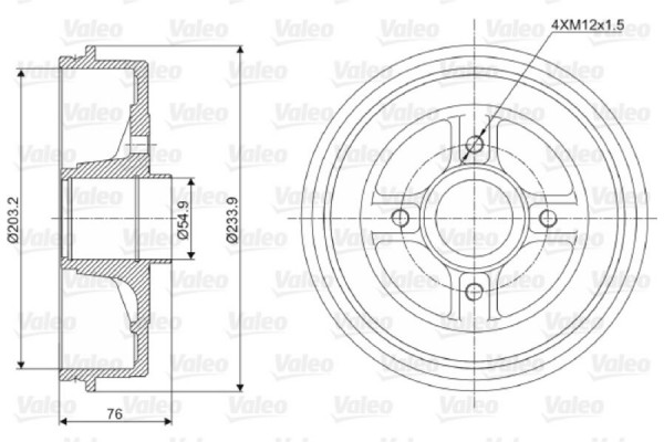 Valeo Ταμπούρο - 237003