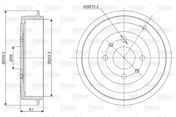 Valeo Ταμπούρο - 237021