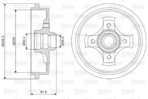 Valeo Ταμπούρο - 237049