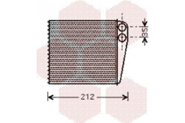 Van Wezel Εναλλάκτης θερμότητας, Θέρμανση Εσωτερικού Χώρου - 43006396