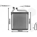 Van Wezel Εναλλάκτης θερμότητας, Θέρμανση Εσωτερικού Χώρου - 58006256