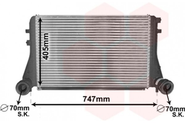 Van Wezel Ψυγείο Αέρα Υπερπλήρωσης - 58004227