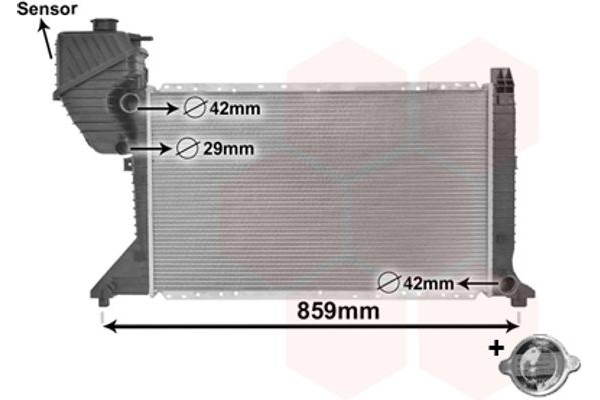 Van Wezel Ψυγείο, Ψύξη Κινητήρα - 30002300