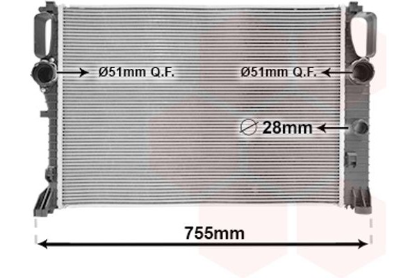 Van Wezel Ψυγείο, Ψύξη Κινητήρα - 30002394