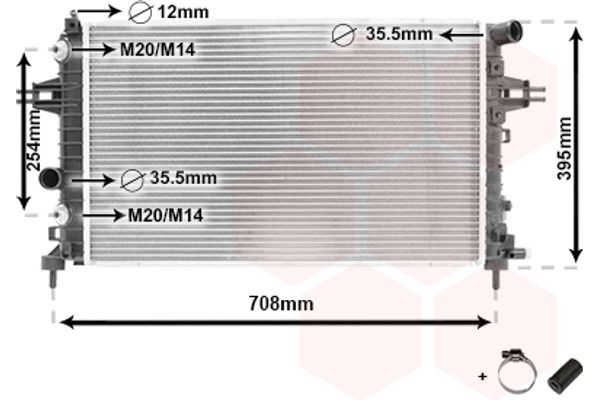 Van Wezel Ψυγείο, Ψύξη Κινητήρα - 37002362