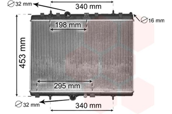 Van Wezel Ψυγείο, Ψύξη Κινητήρα - 40002290