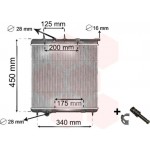 Van Wezel Ψυγείο, Ψύξη Κινητήρα - 40002298