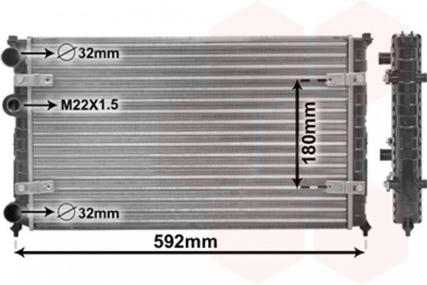 Van Wezel Ψυγείο, Ψύξη Κινητήρα - 49002023