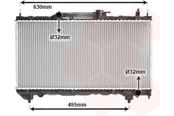 Van Wezel Ψυγείο, Ψύξη Κινητήρα - 53002283