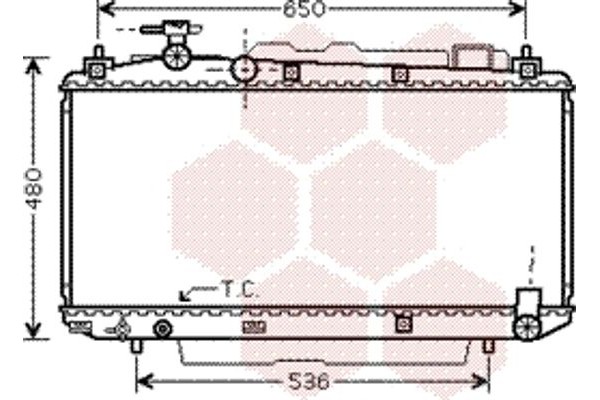 Van Wezel Ψυγείο, Ψύξη Κινητήρα - 53002299