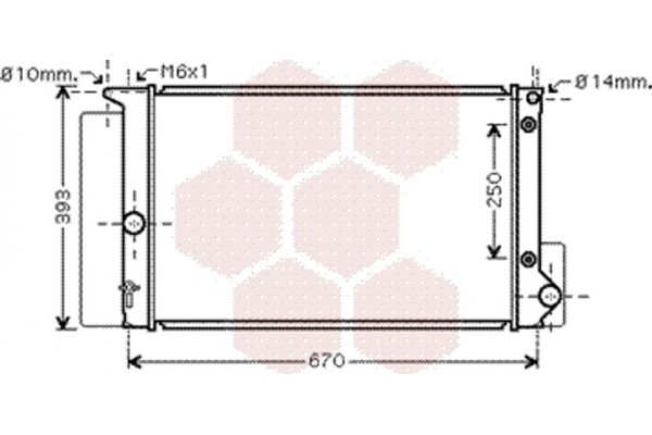 Van Wezel Ψυγείο, Ψύξη Κινητήρα - 53002474