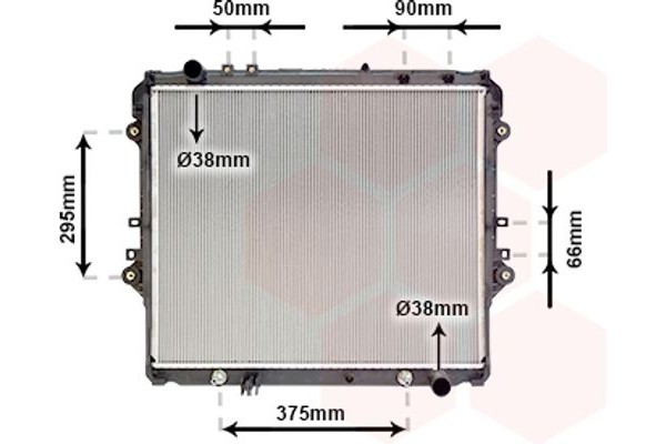 Van Wezel Ψυγείο, Ψύξη Κινητήρα - 54002757