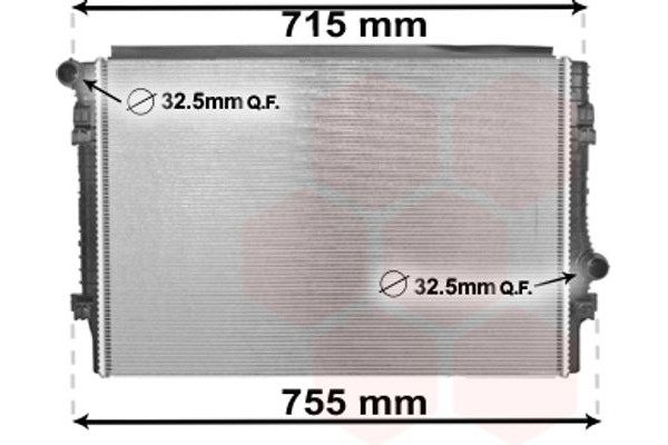 Van Wezel Ψυγείο, Ψύξη Κινητήρα - 58002336