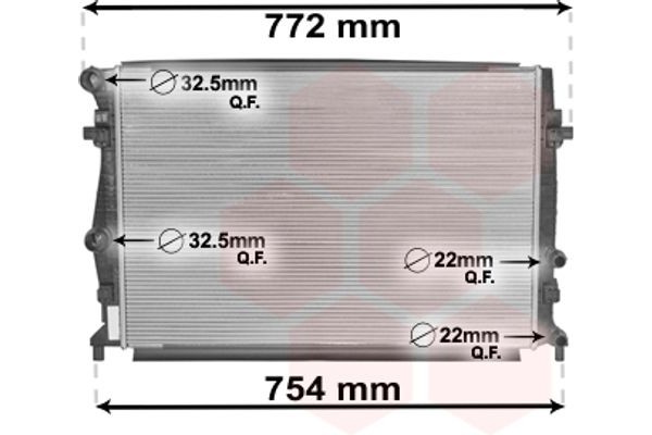 Van Wezel Ψυγείο, Ψύξη Κινητήρα - 58002343