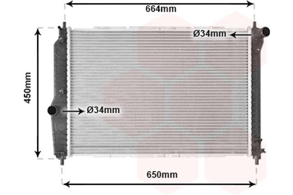 Van Wezel Ψυγείο, Ψύξη Κινητήρα - 81002067