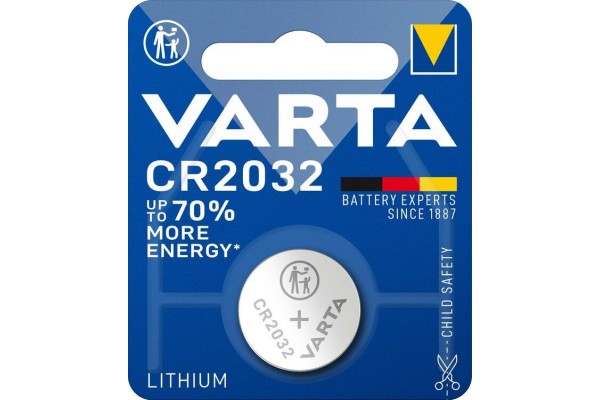 Varta Professional Electronics Μπαταρία Λιθίου Ρολογιών CR2032 3V 1τμχ