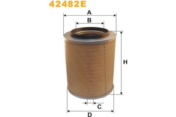 Wix Filters Φίλτρο Αέρα - 42482E