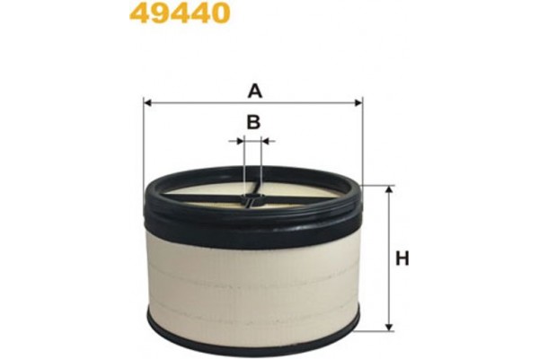 Wix Filters Φίλτρο Αέρα - 49440