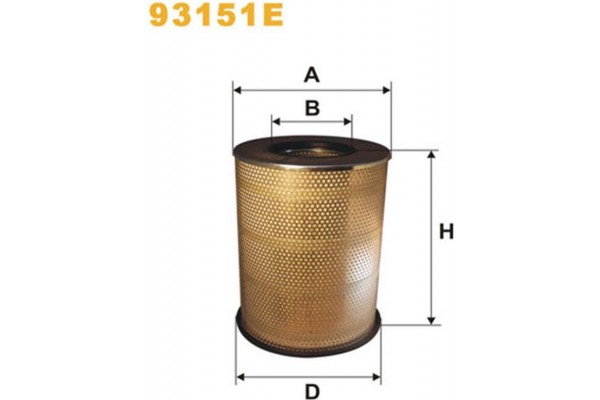 Wix Filters Φίλτρο Αέρα - 93151E