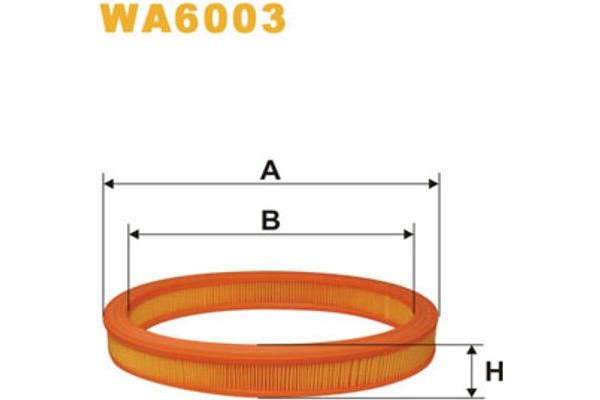 Wix Filters Φίλτρο Αέρα - WA6003