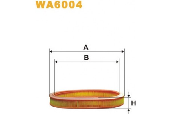 Wix Filters Φίλτρο Αέρα - WA6004