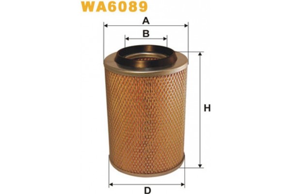 Wix Filters Φίλτρο Αέρα - WA6089