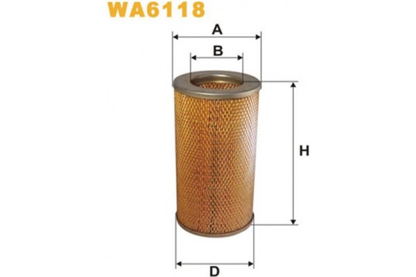 Wix Filters Φίλτρο Αέρα - WA6118