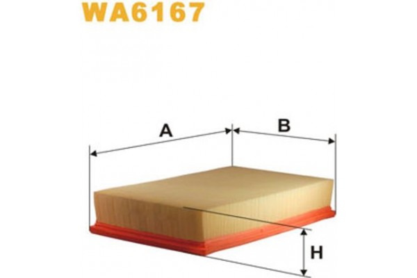 Wix Filters Φίλτρο Αέρα - WA6167