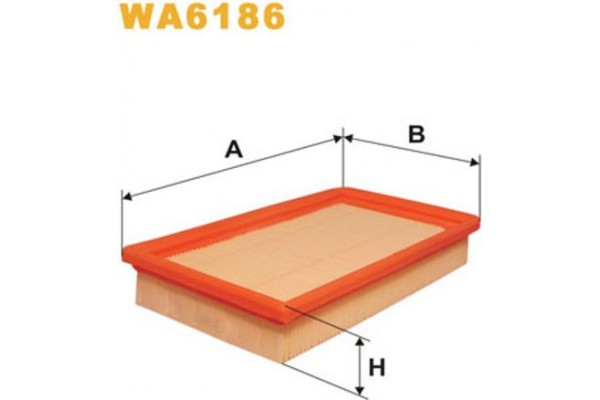 Wix Filters Φίλτρο Αέρα - WA6186