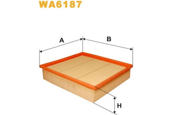 Wix Filters Φίλτρο Αέρα - WA6187