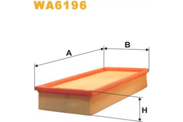 Wix Filters Φίλτρο Αέρα - WA6196