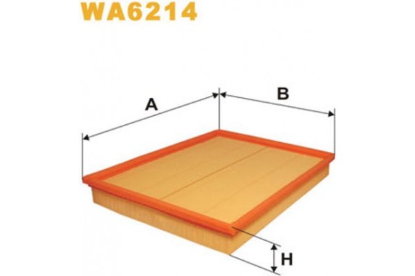 Wix Filters Φίλτρο Αέρα - WA6214