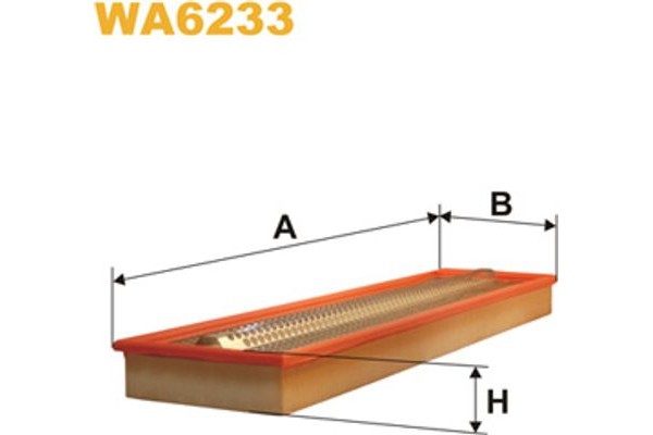 Wix Filters Φίλτρο Αέρα - WA6233