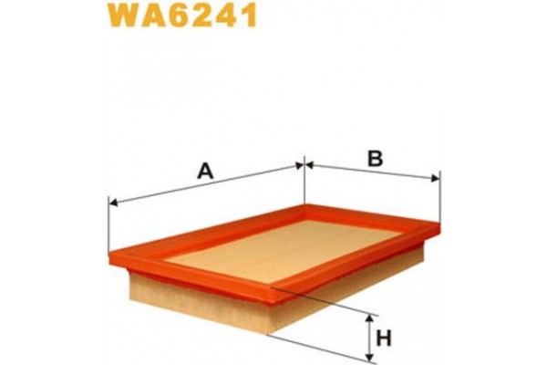 Wix Filters Φίλτρο Αέρα - WA6241