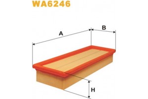 Wix Filters Φίλτρο Αέρα - WA6246