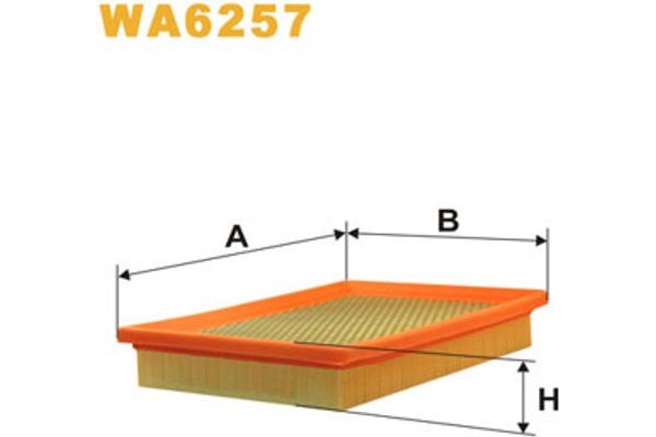 Wix Filters Φίλτρο Αέρα - WA6257