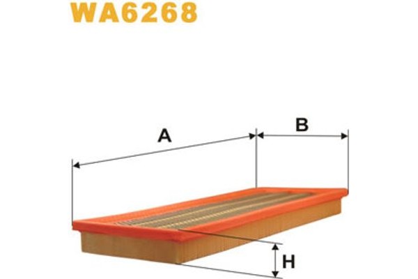 Wix Filters Φίλτρο Αέρα - WA6268