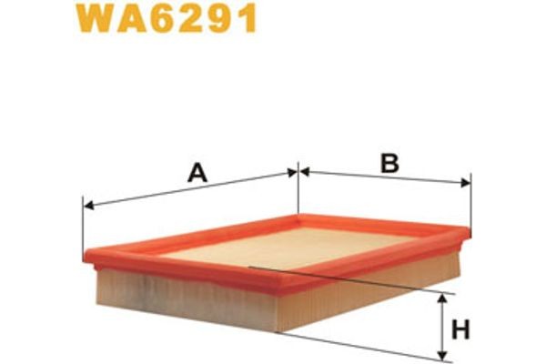 Wix Filters Φίλτρο Αέρα - WA6291