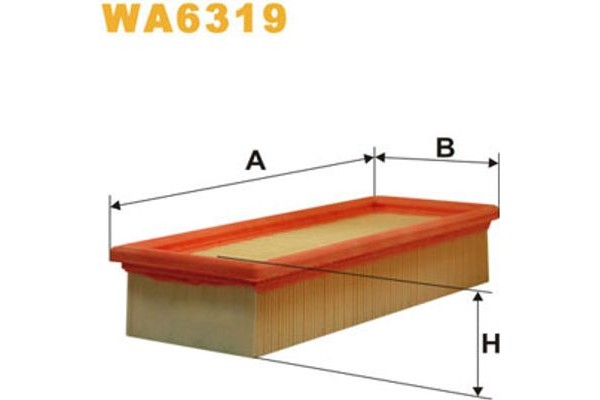 Wix Filters Φίλτρο Αέρα - WA6319