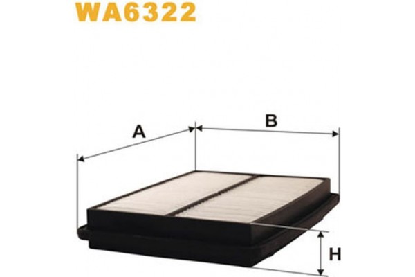 Wix Filters Φίλτρο Αέρα - WA6322
