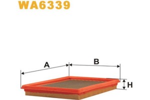 Wix Filters Φίλτρο Αέρα - WA6339